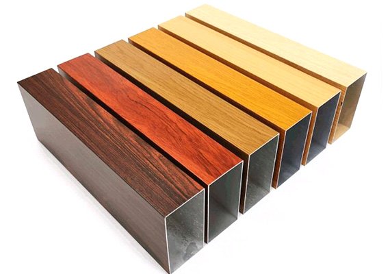 Wood grain profiles 