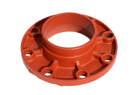 Grooved flange adaptor