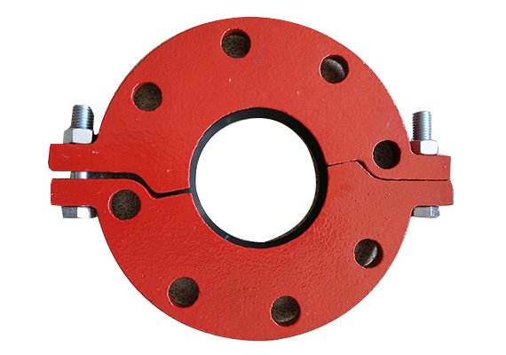 Grooved split flange