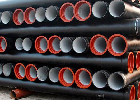 Ductile cast iron pipes and fitting for water supply K9